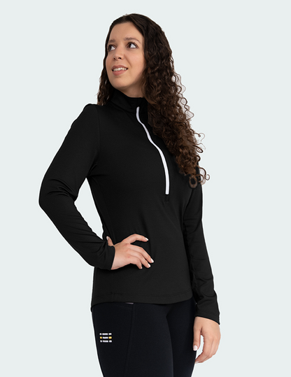 Sudadera de mujer para deportes ecuestres