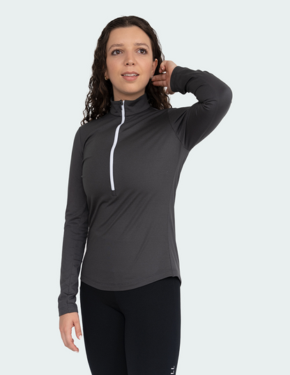 Sudadera de mujer para deportes ecuestres