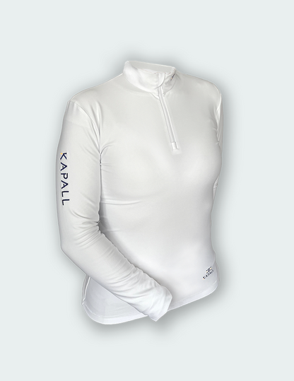 Playera de entrenamiento para mujer con protección solar SPF 30+