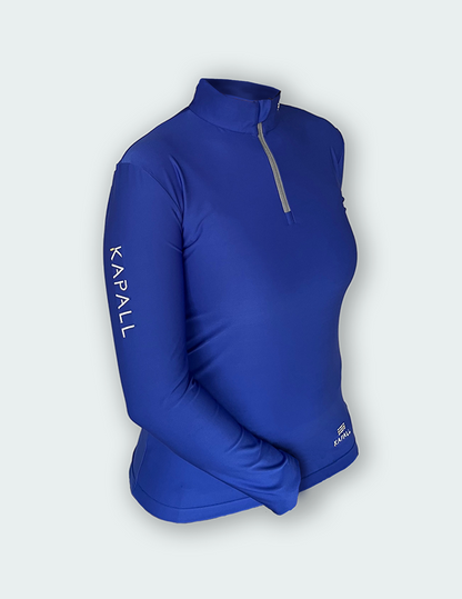 Playera de entrenamiento para mujer con protección solar SPF 30+